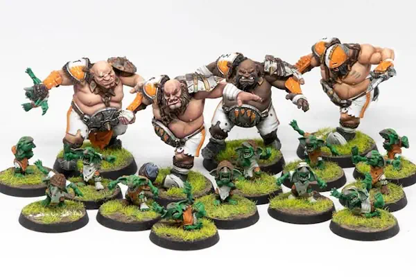 Équipe d'Ogres au complet